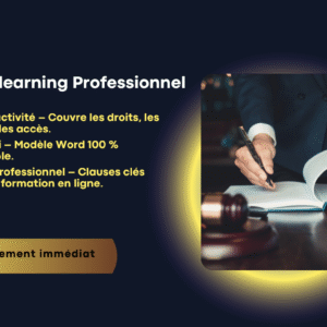 ✅ Modèle de contrat de formation e-learning (à télécharger)